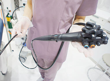 胃カメラ検査機器の写真
